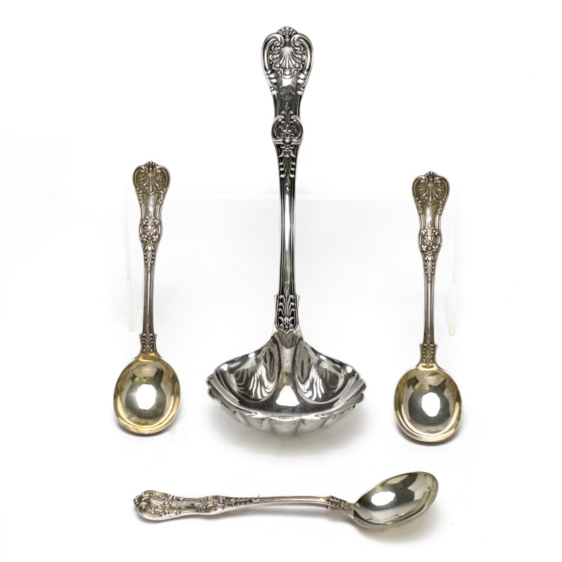 Tiffany &amp; Co. - Ladle and Spoons, Group of 4