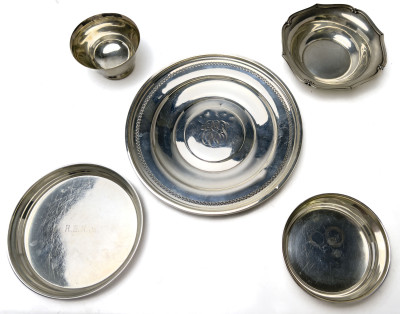Sterling Silver Bowls and Dishes