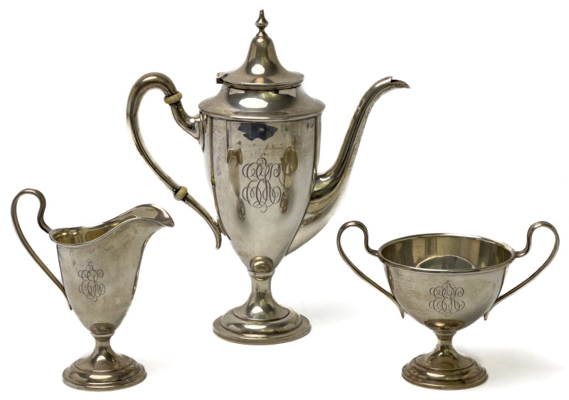 J.E. Caldwell &amp; Co. - Coffee Service with Tray