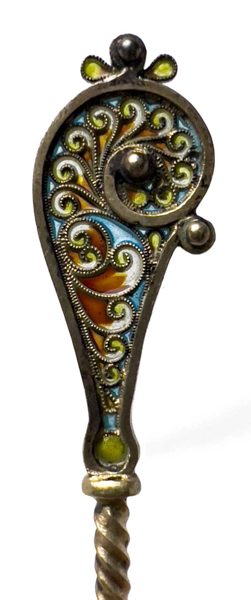 Russian Spoon Collection and Plique-à-jour