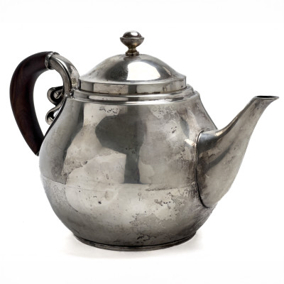 Image for Lot Sanborns - Sterling Silver Teapot