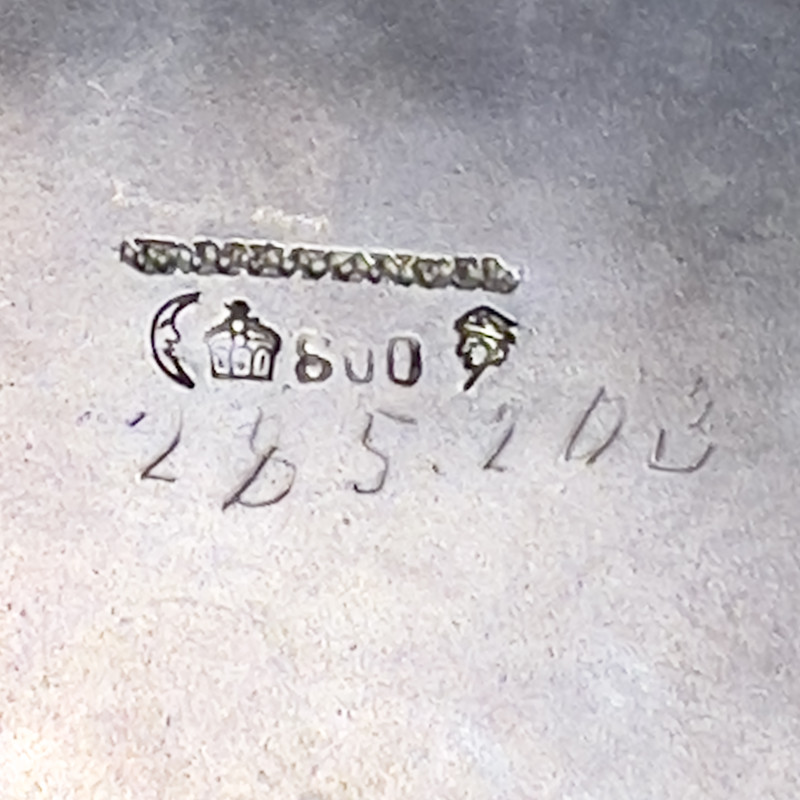 Continental Silver Gravy Boats, Pair