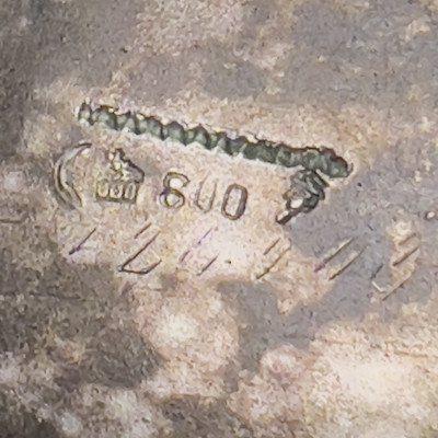 Continental Silver Gravy Boats, Pair