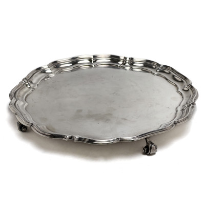 Image for Lot Asprey - Sterling Silver Serving Tray