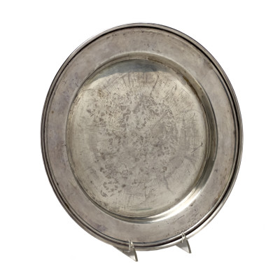 Image for Lot Sterling Silver Serving Tray