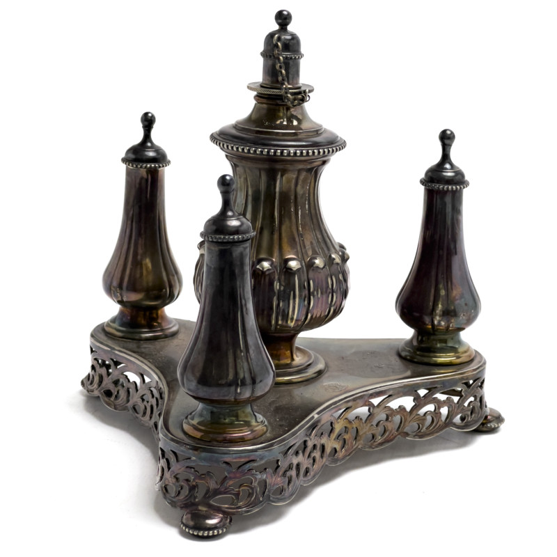 Tiffany &amp; Co. - Silverplate Table Cigar Lighter