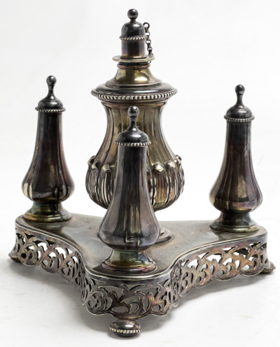 Tiffany &amp; Co. - Silverplate Table Cigar Lighter