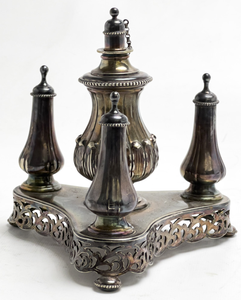 Tiffany &amp; Co. - Silverplate Table Cigar Lighter