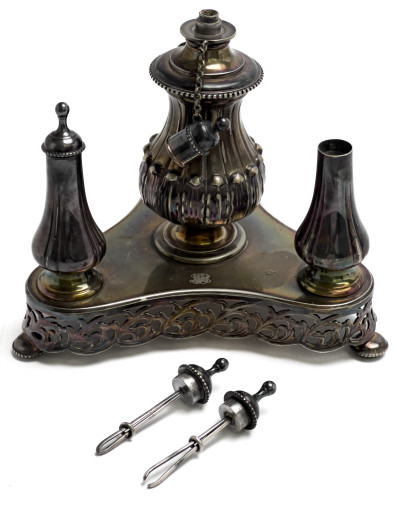 Tiffany &amp; Co. - Silverplate Table Cigar Lighter