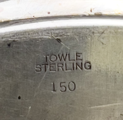 Two Sterling Silver Serving Trays