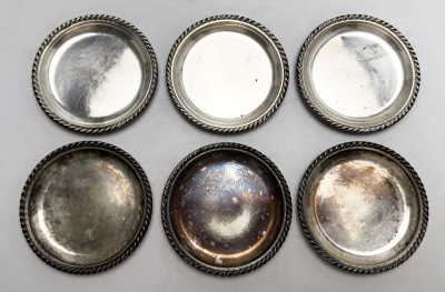 Sterling Silver Serviceware, Group of 22