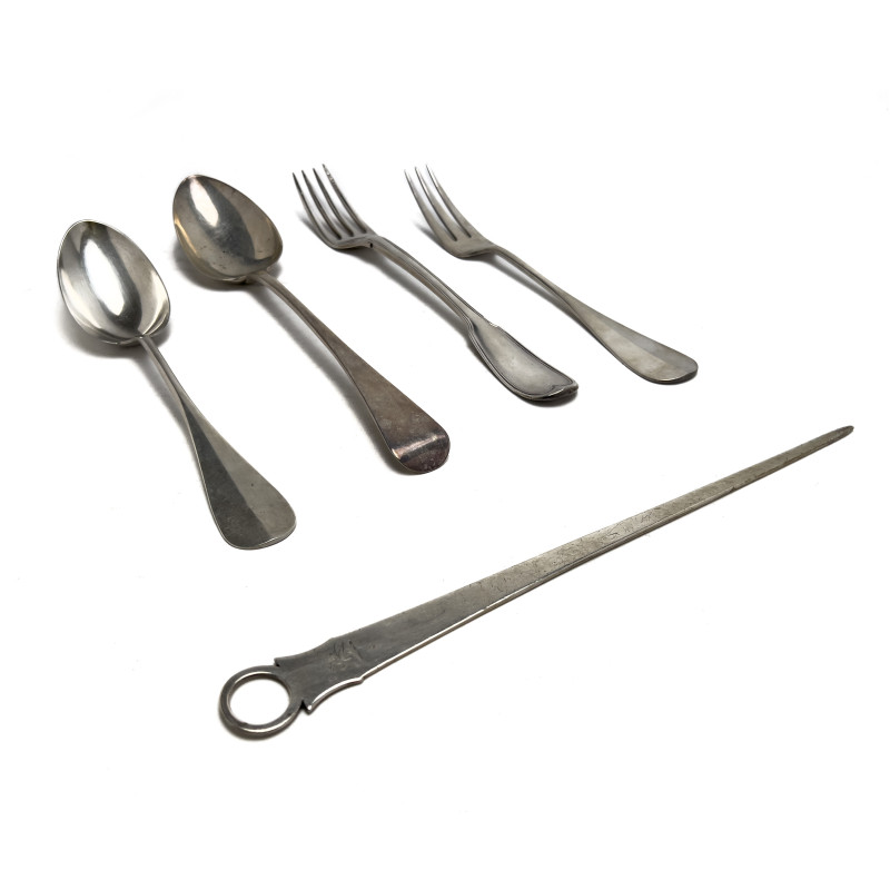 Sterling Silver Serving Pieces, Group of 5