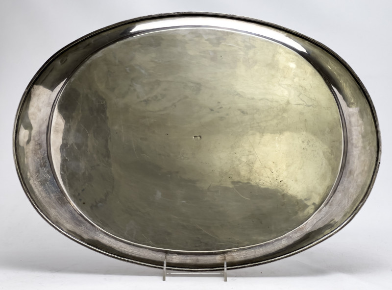 Sterling Silver Large Serving Tray