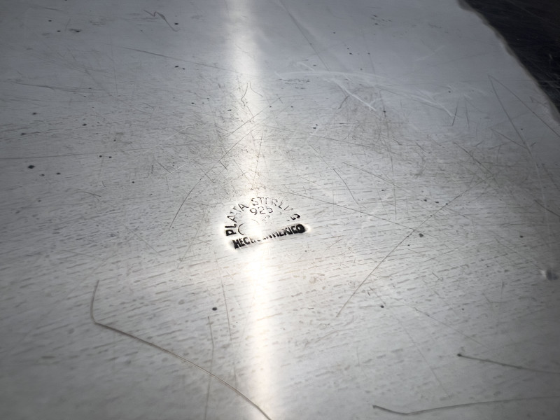 Sterling Silver Large Serving Tray