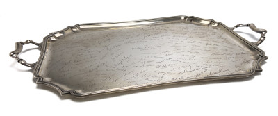 Sterling Silver Large Serving Tray