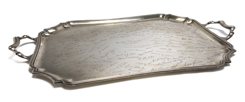 Sterling Silver Large Serving Tray