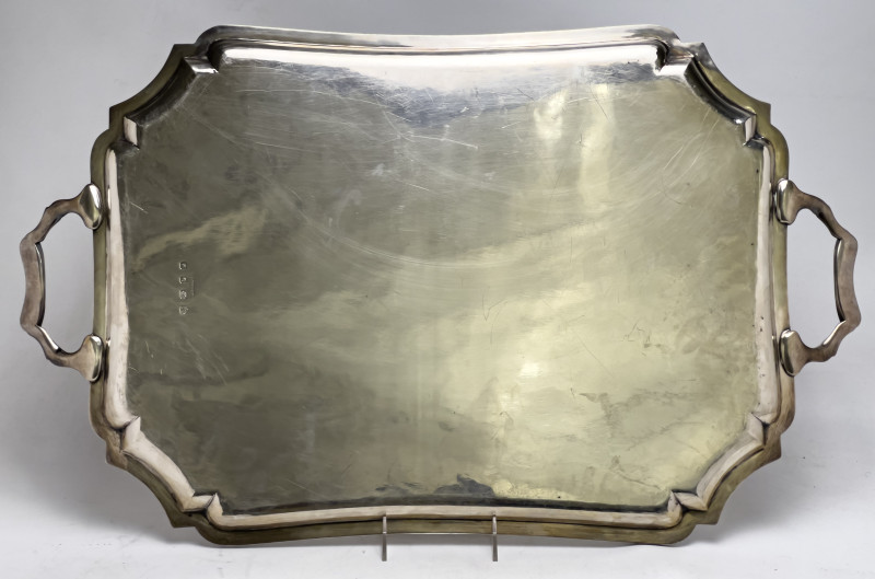 Sterling Silver Large Serving Tray