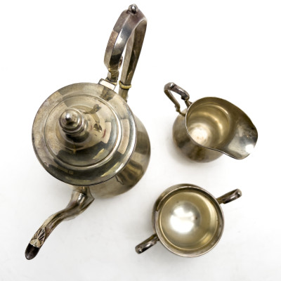 Fisher Silversmiths - Sterling Silver Tea Service, Group of 3