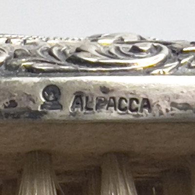 Art Nouveau Silver Vanity Accessories, Group of 5