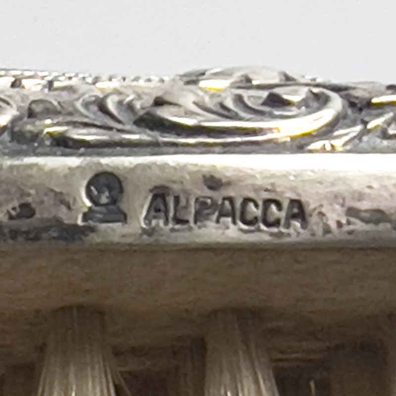 Art Nouveau Silver Vanity Accessories, Group of 5