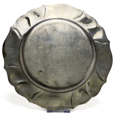 Continental Silver Tray