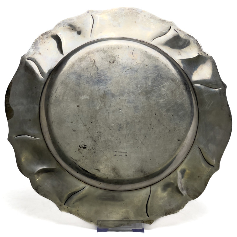 Continental Silver Tray