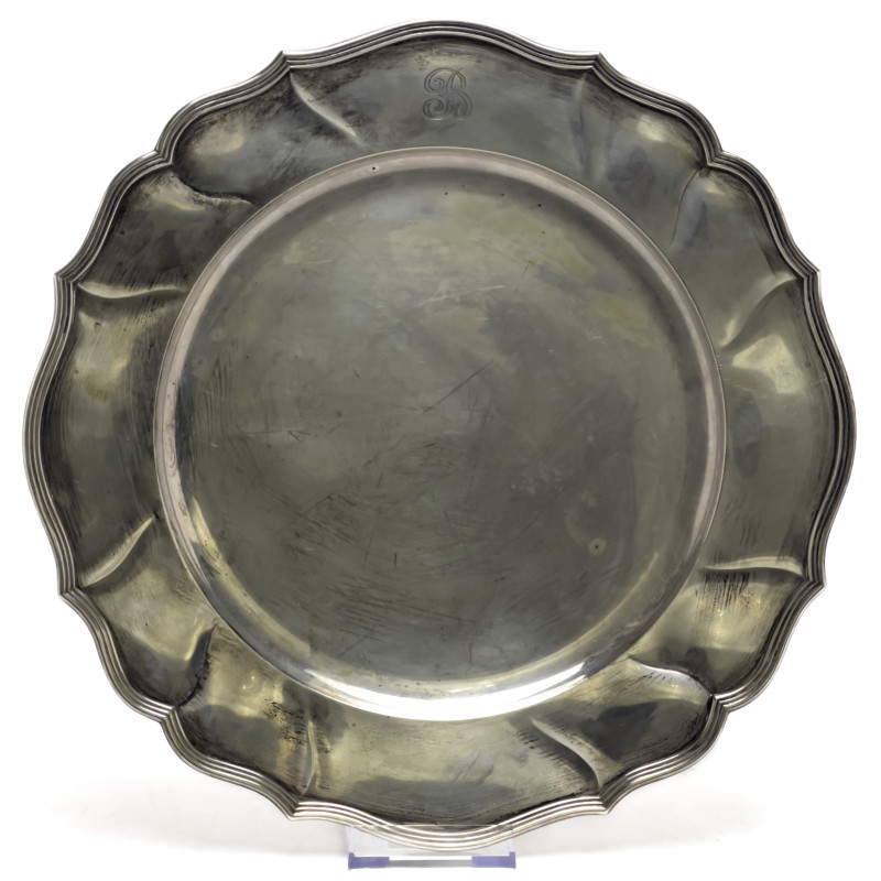Continental Silver Tray