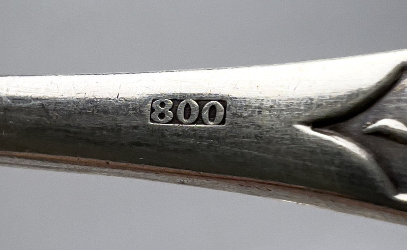 800 Silver Partial Flatware Services