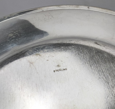 Sterling Silver Plates, Group of 12