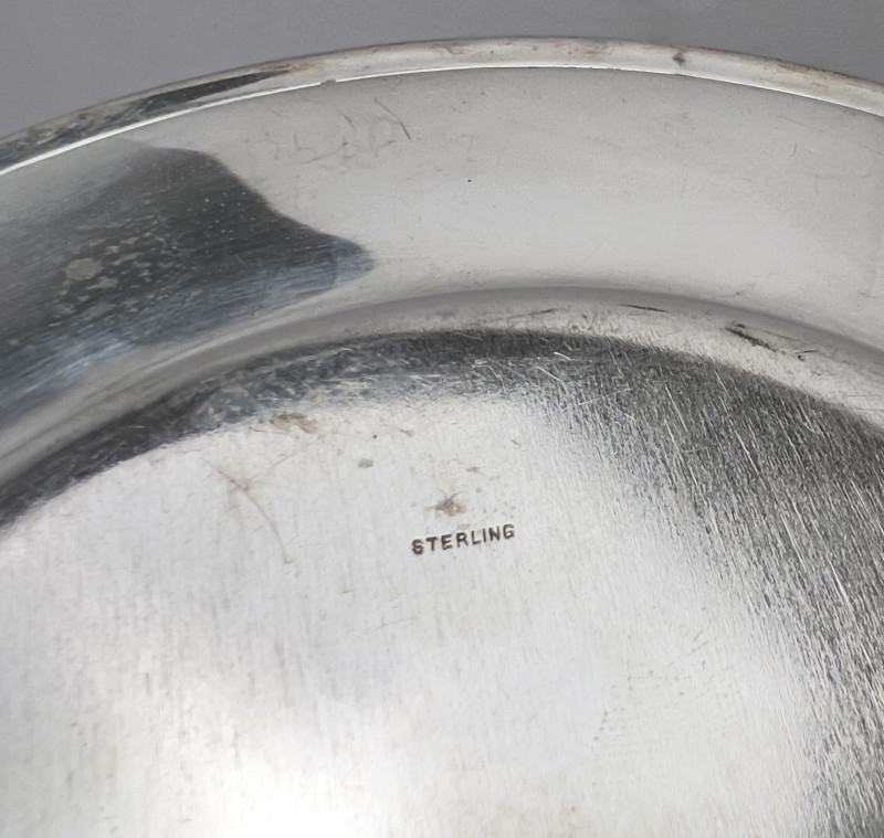 Sterling Silver Plates, Group of 12