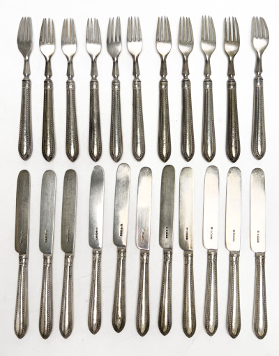 Henry Wilkinson &amp; Co - Victorian Sterling Silver Flatware
