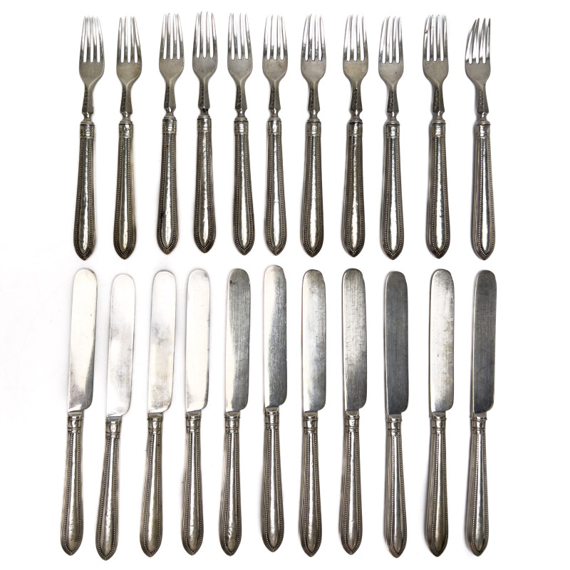 Henry Wilkinson &amp; Co - Victorian Sterling Silver Flatware