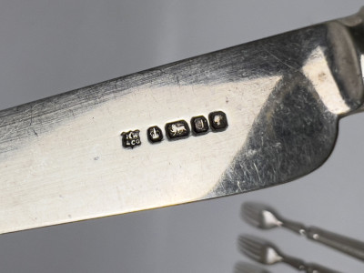 Henry Wilkinson &amp; Co - Victorian Sterling Silver Flatware
