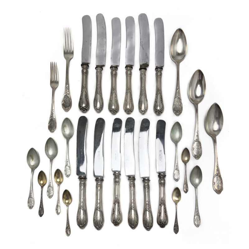 Victorian Silver Flatware