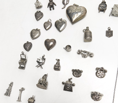 Sterling Silver Charms and Jewelry