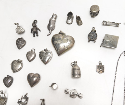 Sterling Silver Charms and Jewelry