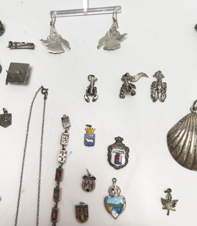 Sterling Silver Charms and Jewelry
