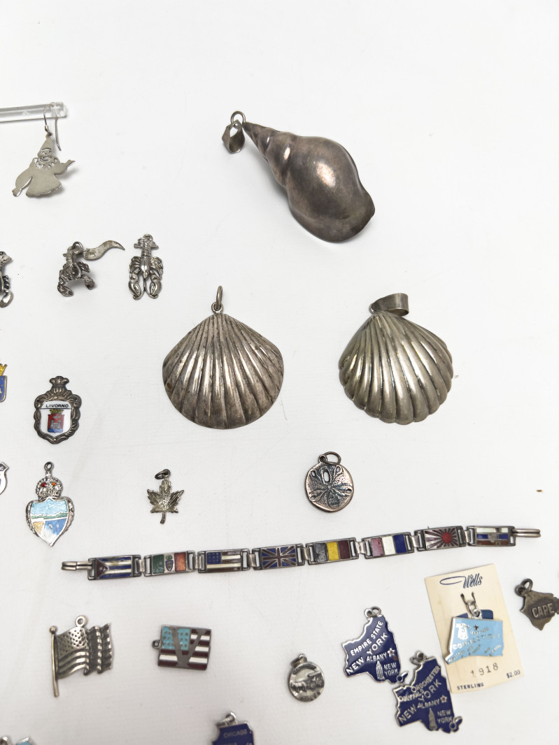 Sterling Silver Charms and Jewelry