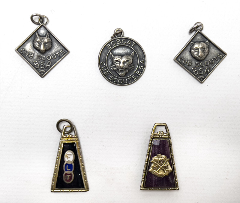Medallions, Pendants and Pins