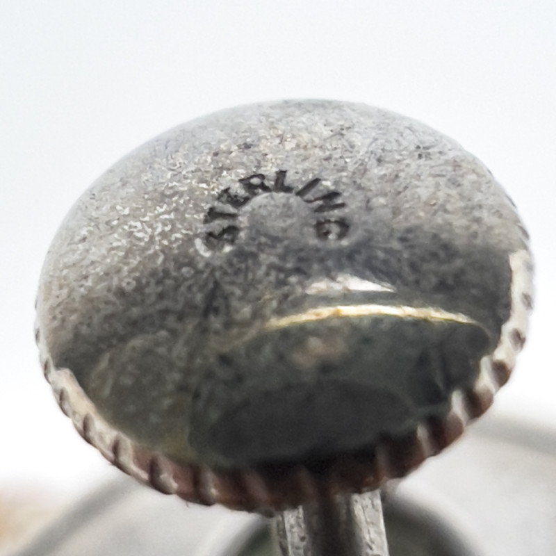 Silver Bracelet, Earrings, and Napkin Rings, Group of 5