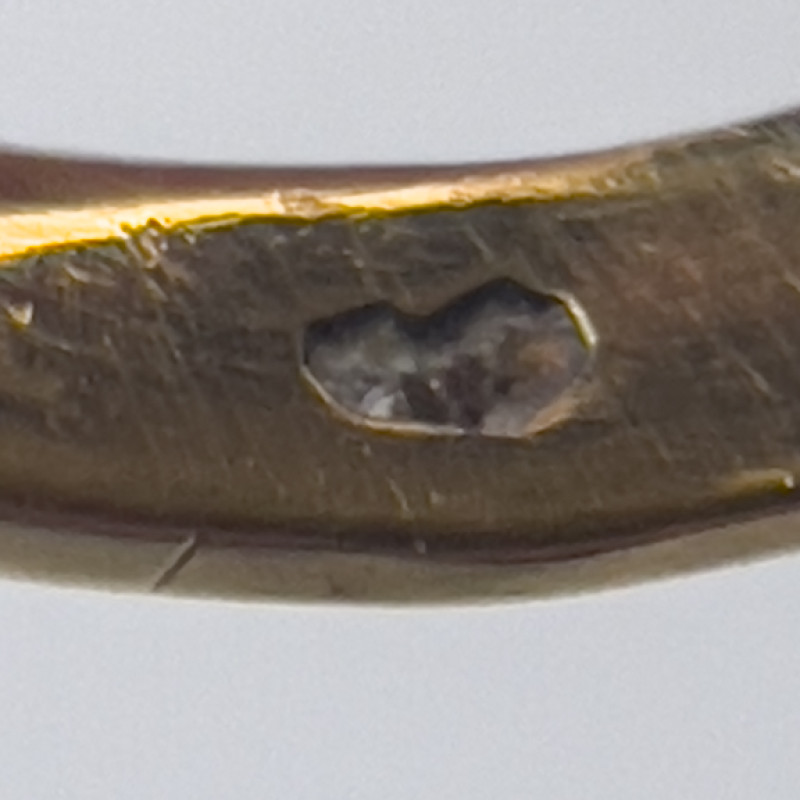 Two Franz Joseph Gold Coin Rings