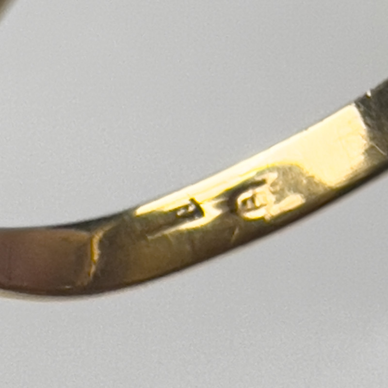 Two Franz Joseph Gold Coin Rings