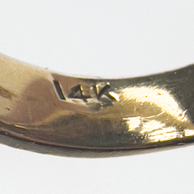 Gold and Turquoise Rings, Group of 2