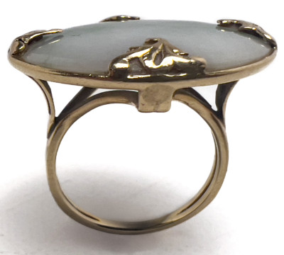 Ming’s Hawaii - Gold and Jade Ring