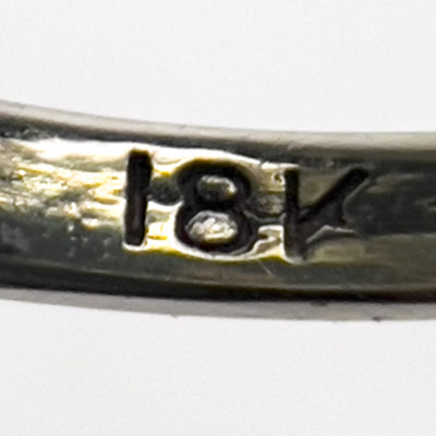 Two White Gold Star Sapphire Diamond Rings