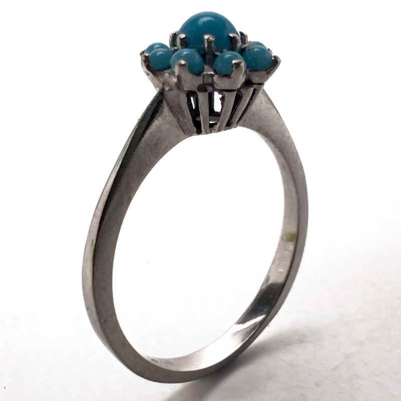 Turquoise Gold Jewelry, Group of 3