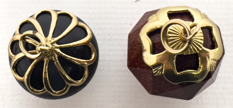 Gold Pendants, Group of 4