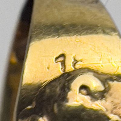 Gold Citrine Ring, Blue Topaz Ring, and Diamond Ring