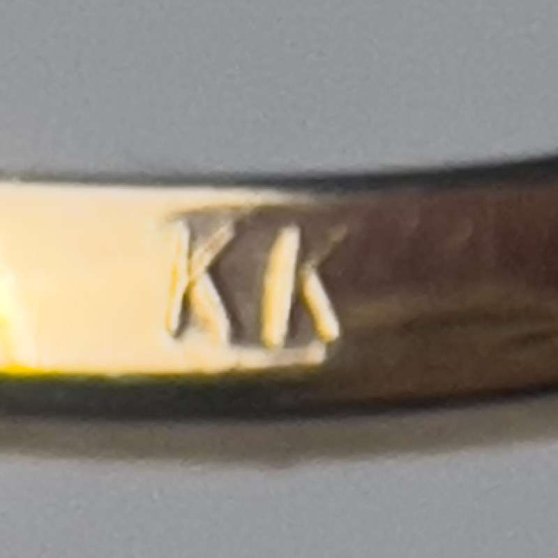 Gold Citrine Ring, Blue Topaz Ring, and Diamond Ring