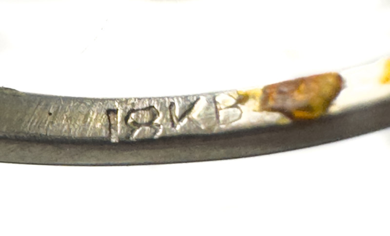 Gold and Diamond Ring, Sterling Silver Amethyst Necklace, and Gold Victorian Onyx Pin